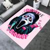 Ghost Face Office Carpet Soft Polyester Entrance Carpet Washable Non slip Machine Washable Indoor Ca