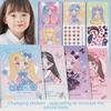 Kaba Bear Princess Dress-Up Sticker Book for Girls