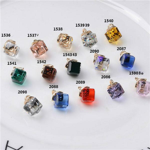 Хрустальные подвески, для изготовления ювелирных изделий. 20 шт