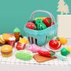 Игровой набор «Кухня» Игрушка Симуляция Пластик Классический Фрукты Овощи Еда Нарезка Игра Образовательная Детская Монтессори Обучающая Игрушка