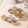 Ceramic Divided Snack & Fruit Platter Set