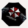 Наклейка с логотипом корпорации Umbrella - Официальный лицензионный товарКомпактный складной зонт-трость Umbrella 3-слойный для мужчин и женщин Подарок