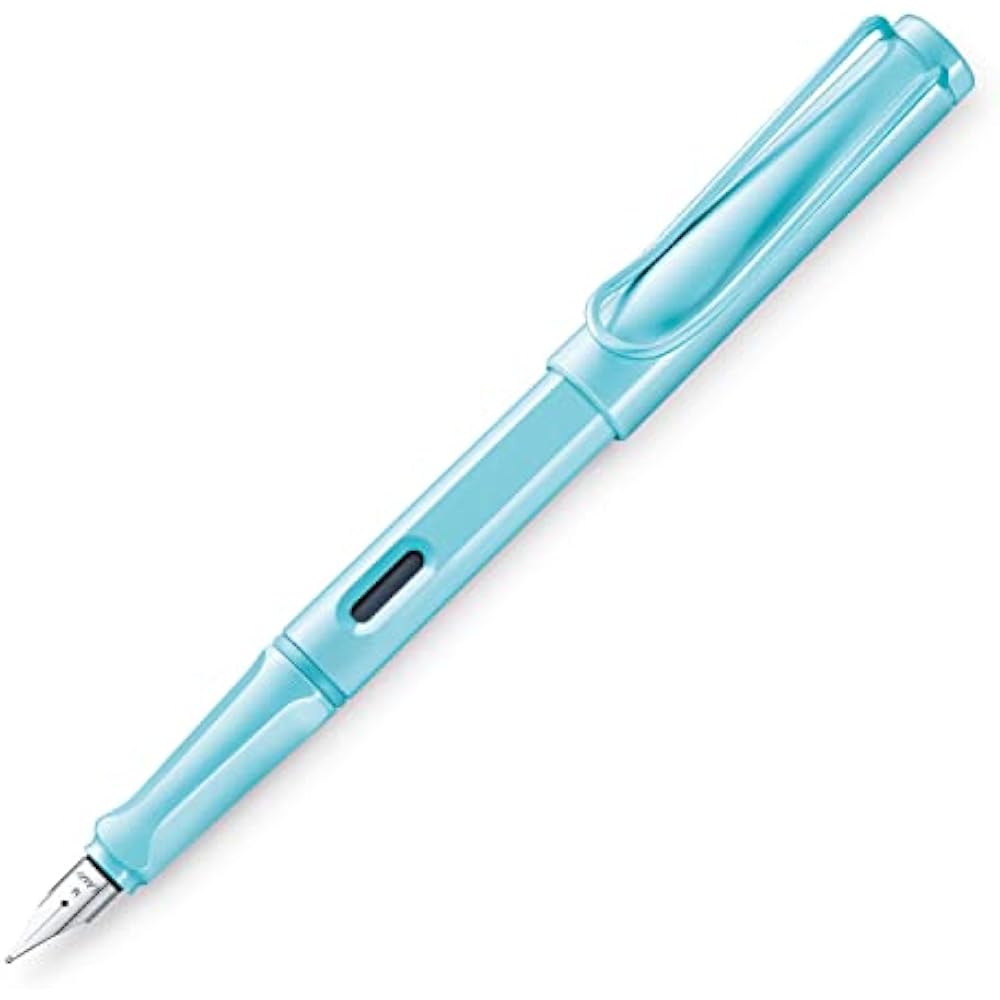 Ручка-перо LAMY Ramy M Средняя Safari Acqua Sky LD1AS-M Обычная Импортная