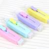 Творческий двухтактный ластик с мягкой кистью, карандашом, резиной для детских канцелярских принадлежностей
