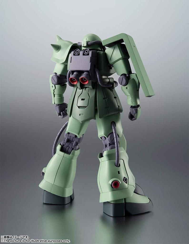 TAMASHII NATIONS ROBOT Spirits Mobile Suit Gundam 0083 Zaku IIF Type 2 125mm Painted Movable Figure [SIDE MS] MS-06F-2 Ver. A.N.I.M.E. Approx. ABS&PVC
