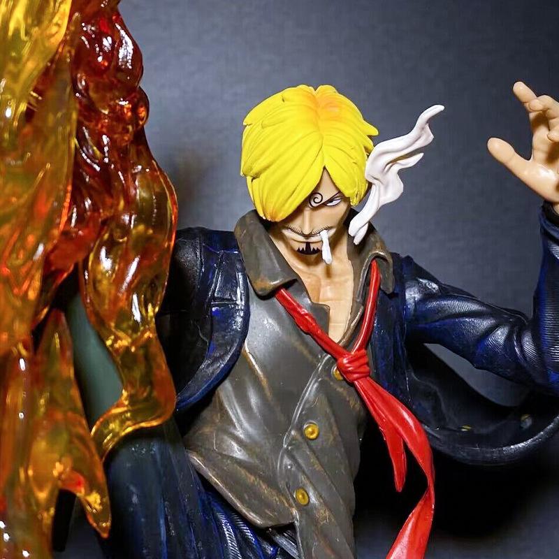 34 см Аниме Фигурка One Piece Дьявольские Ноги Санджи Фигурки ПВХ GK Статуя Фигурка Действия Модель Статуя Коллекция Украшение Игрушки Подарок