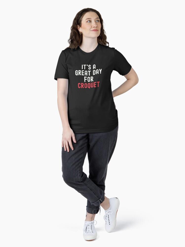 Buy a Croquette! It's a Great Day for Croquet Essential Unisex T-Shirt