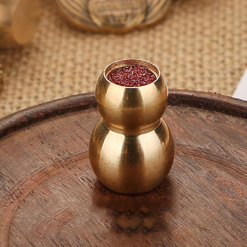 12 Zodiac Buddha Chinese Traditional Brass Key Chain Car Hanging Ornament Dynasty Five Emperors' Coins Cinnabar Gourd Pendant