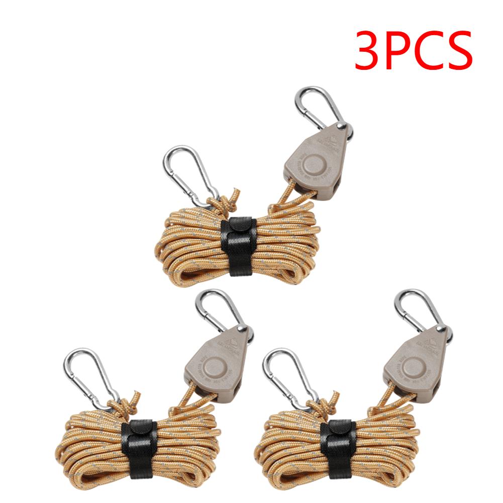 4 м регулируемый трос для кемпинговой палатки, вешалка для троса, трос для тента, подъемный трос, крюк, прочный трос, вешалка-зажим