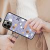 Магнитный чехол для телефона с рисунком на Хэллоуин ДЛЯ APPLE iPhone 17 Air 16 14 13 12 Pro Max 15 Plus Беспроводная зарядка С крышкой MagSafe