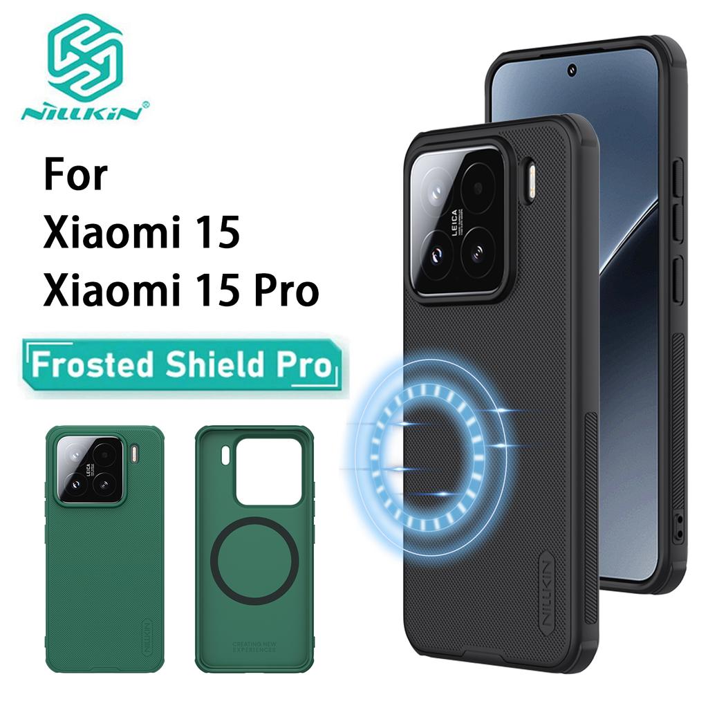 Для Xiaomi MI 15 Pro 5G чехол для телефона Nillkin Super Frosted Shield Pro Magnetic Hard PC+TPU Shell противоударный задний чехол