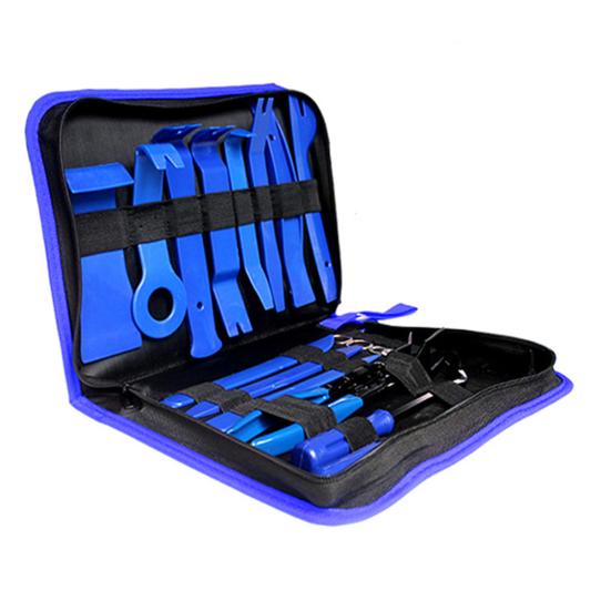 19 шт./компл., инструмент для снятия автоматической обшивки, многоцелевой нескользящий пластиковый автомобильный дверной панели, приборная панель, аудио-радио, наборы инструментов для разборки, установка приборной панели