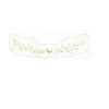 Gold & Silver Glitter Waterproof Christmas Freckle Tattoo Stickers for Party Makeup
