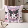 Cartoon Cute KKuromi Pillow Case Suitable For Bedrooms Living Rooms Cars Home Decoration