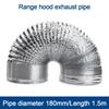 Aluminum Foil Ventilation Duct Scalable Vent Tube Dryer Vent Hose  Bathroom Kitchen System Vent
