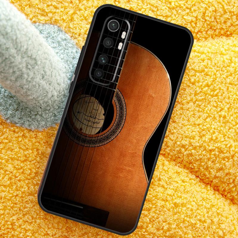 Классический деревянный чехол для гитары для Xiaomi 13T 14T 15T 14 15 Ultra 17 Pro Max Чехол для POCO F8 F7 X7 Pro F5 F6 X5 X6