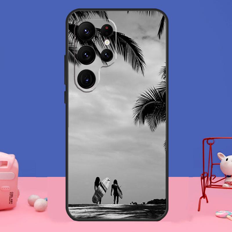 Чехол 'Волна для серфинга' для Samsung Galaxy S24 Ultra S23 S22 S21 S20 FE Note 20 S8 S9 S10 Note 10 Plus