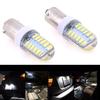2X Ba9S T11 T4W 3014 24Smd 12V Led Car Side Light Bulbs Interior Lamps White