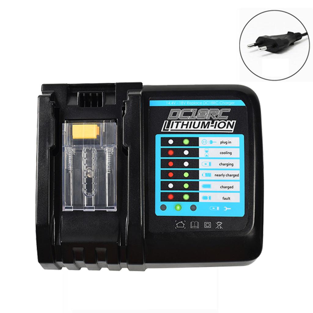 DC18RC Зарядное устройство для литий-ионных аккумуляторов 18 В 14,4 В BL1815 BL1860 BL1430 BL1450 BL1830 DC7100 DC711