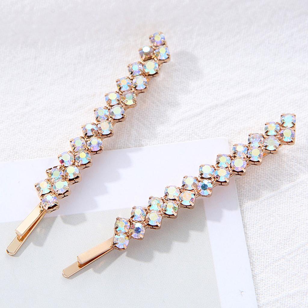 Женская заколка для волос со стразами, модная декоративная заколка для волос, металлические заколки для волос