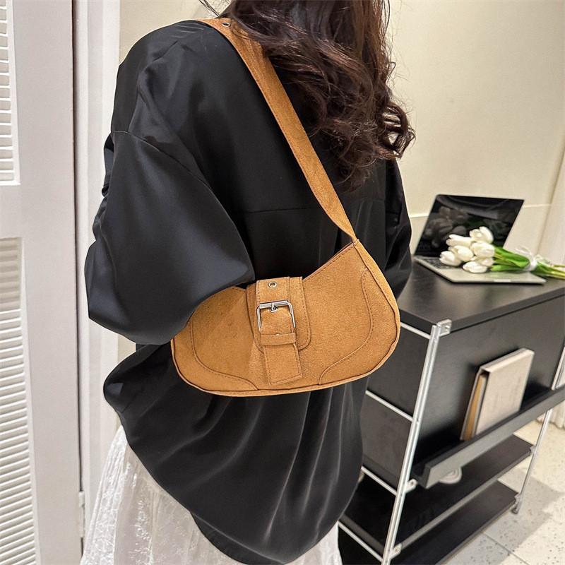 Retro Street Style Canvas Shoulder Bag Women 2023 New Trend Fashion Crossbody Bag