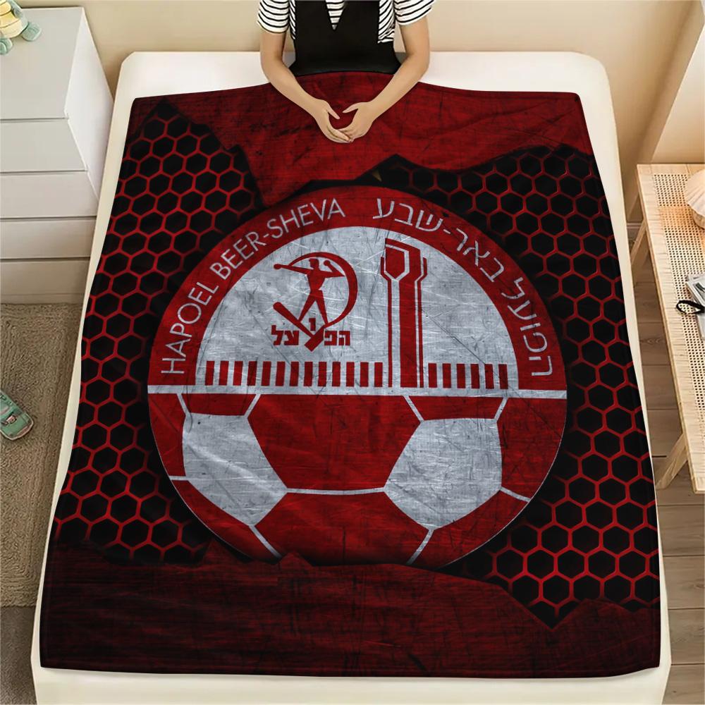 Bnei Brak Workers Football Club  Print Flannel Blanket, High quality Comfortable for All Seasons, Home Decor, Warmth and Comfort