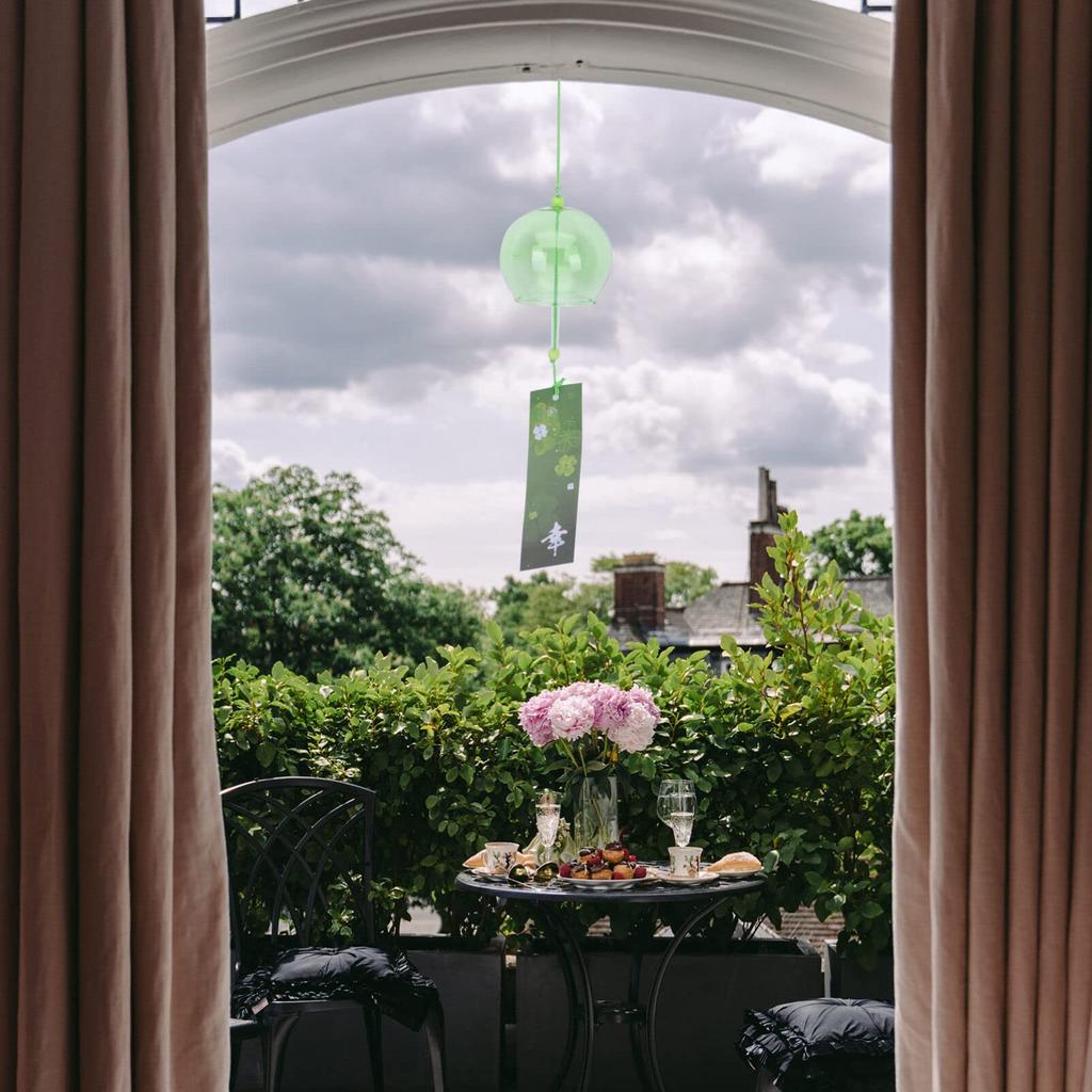 FRCOLOR Ветер летний набор ветра Эдо ветер ручной работы DIY ветряной колокольчик ветер модное украшение колокольчик, традиция, 20, колокольчик, колокольчик, стекло, набор, колокольчик,