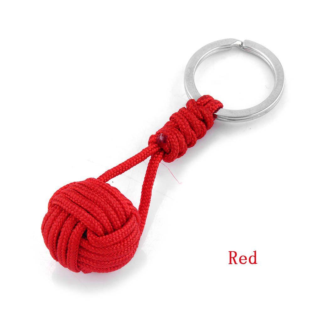 Men Parachute Rope Lanyard Jewelry Outdoor Survival Key Ring Fashion Accessories Keyfob Key Chain