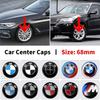 4 шт. 68 мм Центральная заглушка колеса автомобиля Логотип Значок ступицы Покрытие дисков Для BMW E46 E38 E60 E90 E93 F20 F30 X3 X5 Синий Белый Черный Юбилейная
