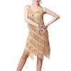 Women's Sexy Sequins Latin Dance Dress Tango Rumba Samba
