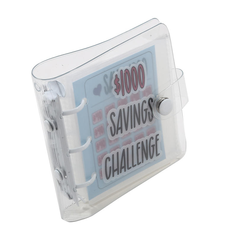 Мини-блокнот из ПВХ для экономии денег, блокнот с отрывными листами, денежная бюджетная книга, конверт, кошелек-органайзер