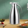 2L Stainless Steel Thermal Kettle Flask Jug Double Layer Insulation Pot for Tea