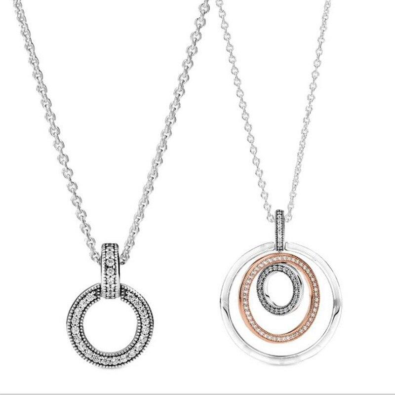 Роскошные аксессуары Бижутерия Аксессуары Женские ювелирные изделия DIY Дизайнерское ожерелье с подвесками из стерлингового серебра