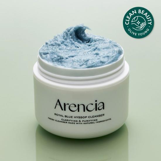 Arencia Fresh Royal Blue очищающее средство с иссопом 120 г