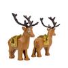Animal World City Farm Vegetable Garden Cute Animals Elephant Camel Sika Deer Figures Building Block Bricks Toys For Children