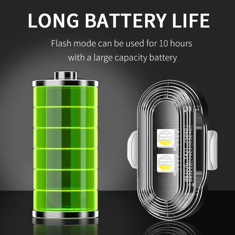 1/4/8 шт. Мотоциклетный RGB стробоскоп USB сигнальный фонарь для велосипедов, модифицированных дронов, самолетов, с дистанционным управлением, мигающие сигнальные огни