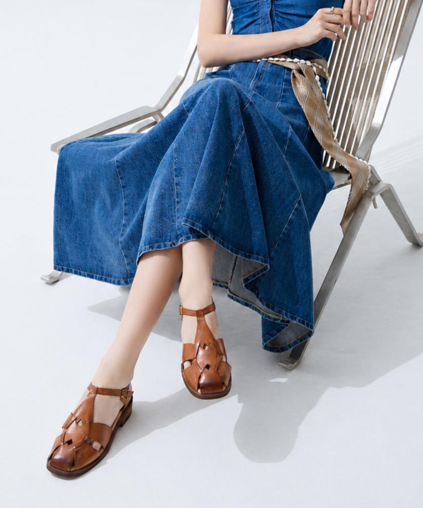Ecoe E.C.O.E Vintage Heritage Legacy Sandal - Vintage Tan