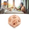 Date Night Food Decision Dice - 12-sided, Enhance Relationship, Wooden Romantic Dinner Graphics Food Dice Decider