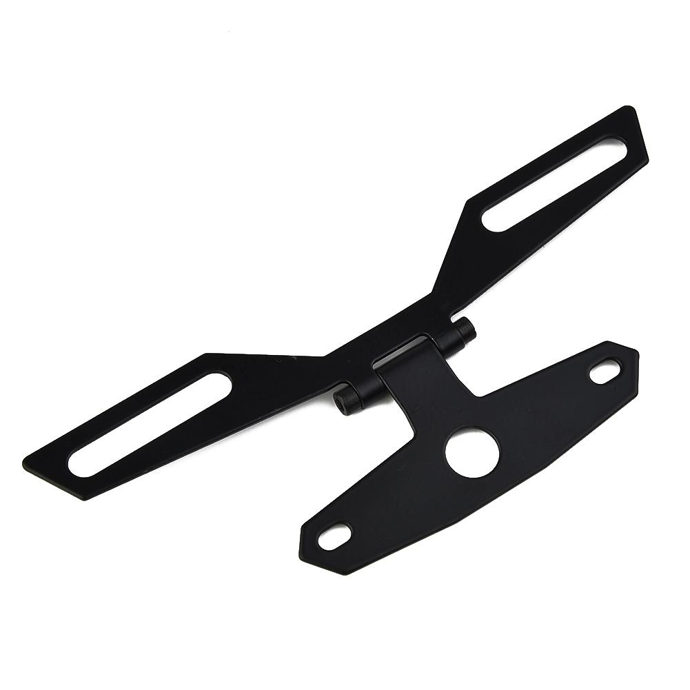 Folding License Plate Holder For Dirt Bike Aluminum Alloy