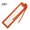 Self Adhesive Bookmark Base Self-Finishing Needlepoint Bookmark, Durable PU Leather Book Pattern Display Marker, Backing DIY Personalized Handmade