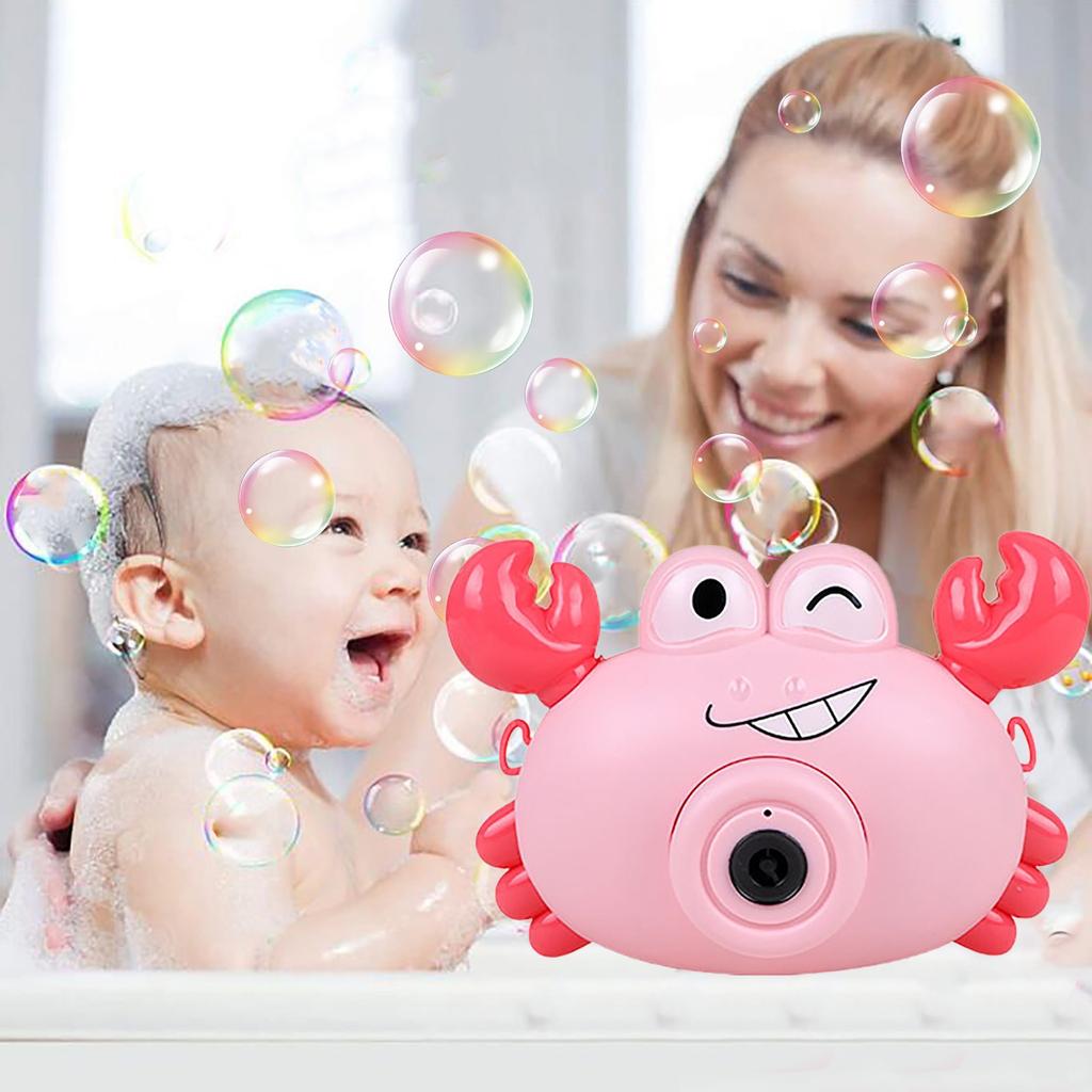 Машина для мыльных пузырей игрушка-краб огнетушитель электрический детский уличный летний игрушка 60 мл