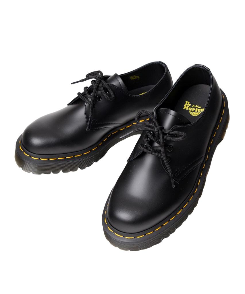 Доктор. Обувь Dr. Martens 21084001 1461 BEX 3-люверсная обувь Женская ЧЕРНЫЙ Размер бренда 3 / Прибл.. Японский размер 22,0 см