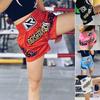 Boxing Shorts Kickboxing Fight Tiger Muay Thai Shorts Elastic Muay Thai Cord Design Martial Art Sports Shorts Boxing Short Pants