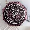 1 шт. Автоматический складной зонт - с узором Inter Miami CF, Портативный и складной дизайн с 8 спицами, Рождественские и новогодние подарки