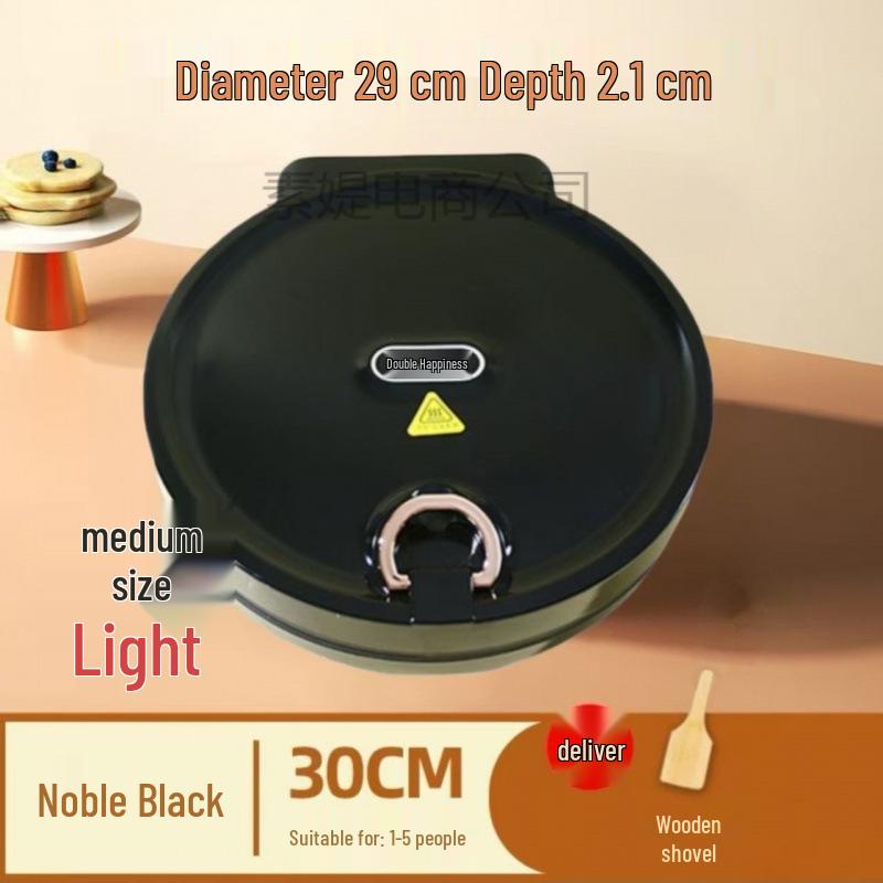 Электрическая двусторонняя сковорода-гриль: Увеличенная блинница и оладушница с глубоким противнем.