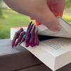 Хэллоуин Дьявол Рука Закладка Жуткий Смола Ремесло Демон Коготь Форма Руки Книга Маркер Украшение Настольный Орнамент Аксессуары Для Чтения Подарок На День Рождения