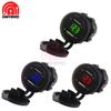 5V 1A 2.1A 12V 2 USB Car Charger Cigarette Lighter Socket Plug LED Voltmeter for Car Fast Chargering Adapter Voltage Monitoring