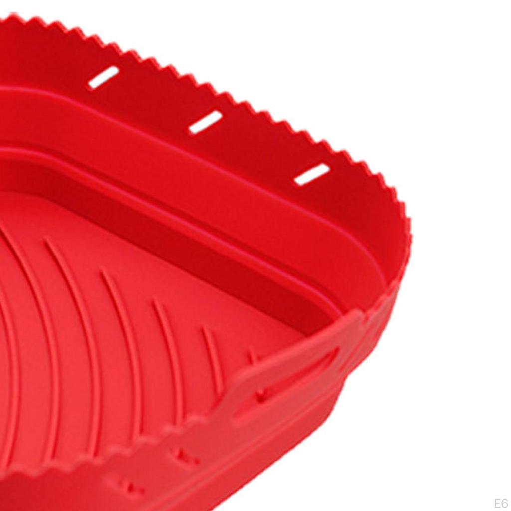 Вставка для корзины для аэрофритюрницы для любителей кулинарии, маслостойкие аксессуары, прочный квадрат