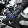 Unisex Motorcycle Gloves Full Finger Touchscreen Sports Gloves for BMX MTB Riding Cycling with Hard Knuckles Protection