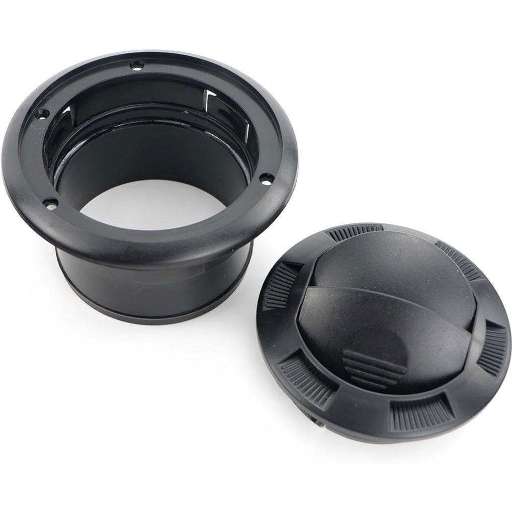 Black Air Vent Outlet Car Air Conditioner Outlet Modified Interior Decoration Air Conditioning